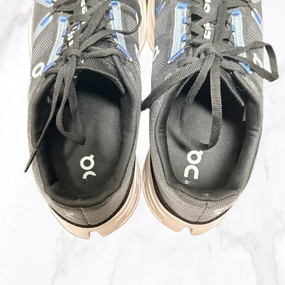 On Cloud Eclipse Men's Black Frost Running Sneaker, Size 11.5